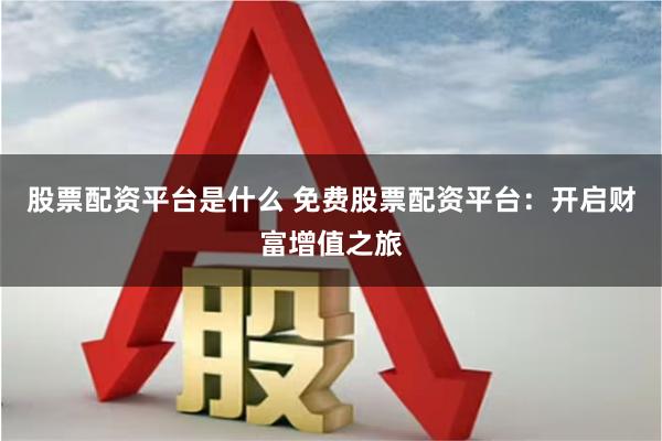 股票配资平台是什么 免费股票配资平台：开启财富增值之旅