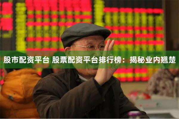 股市配资平台 股票配资平台排行榜：揭秘业内翘楚